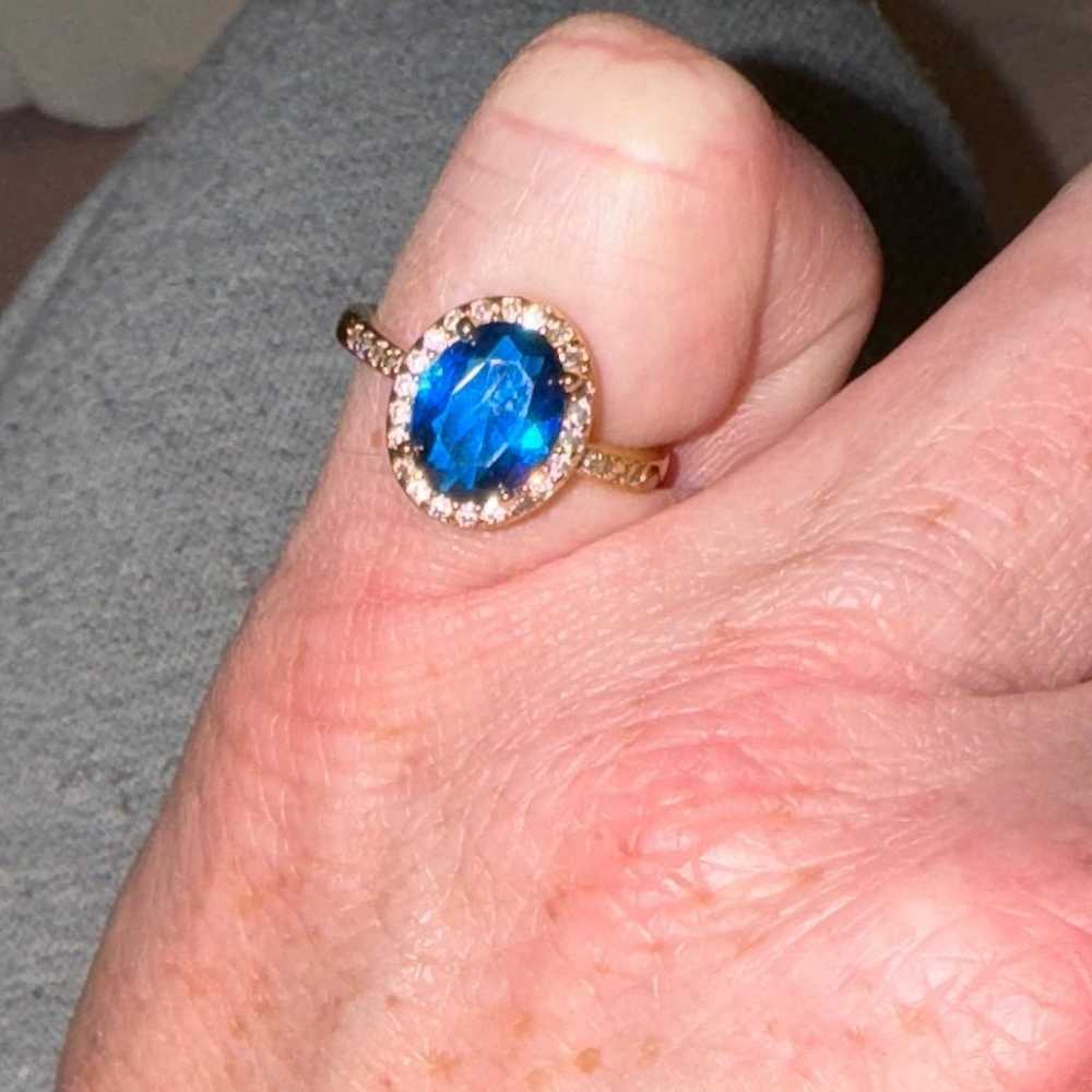 Blue sapphire ring - image 2