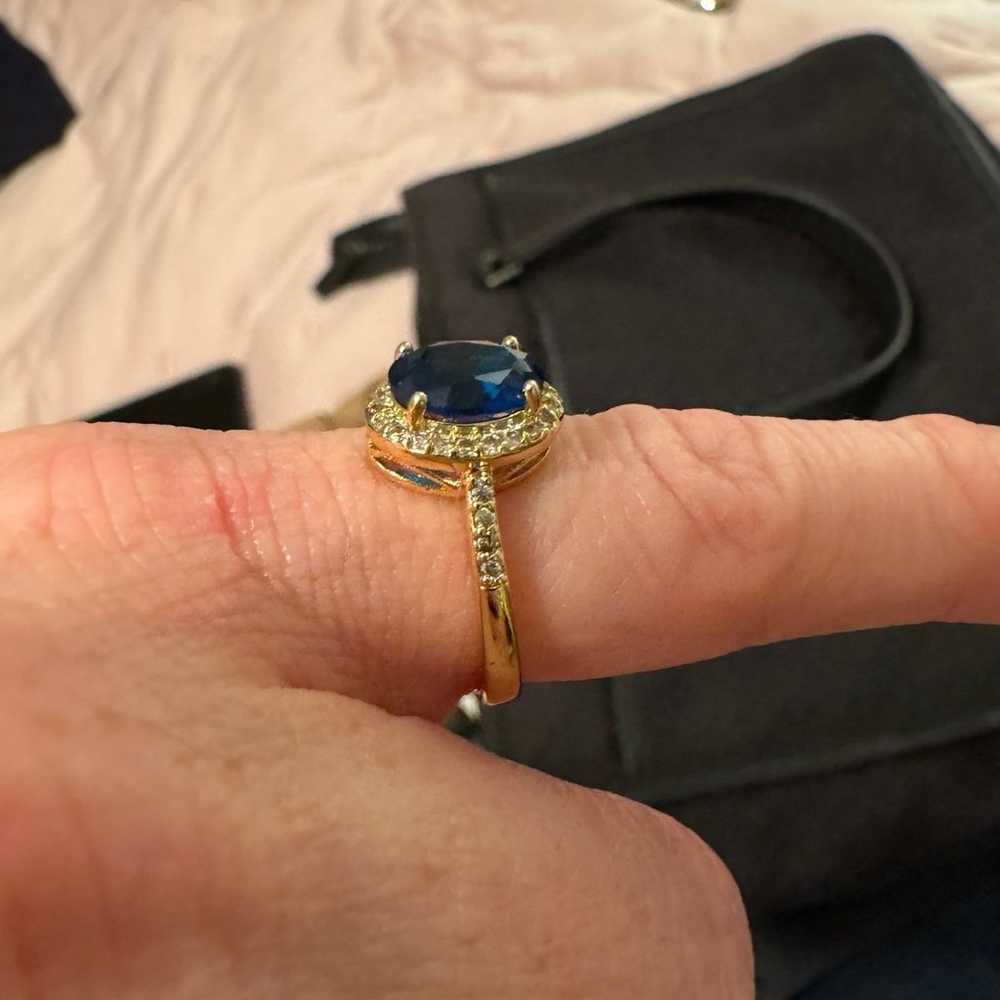 Blue sapphire ring - image 3