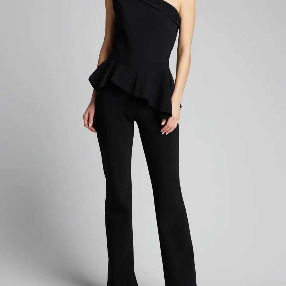 Chiara Boni La Petite One Shoulder Peplum Jumpsuit - image 2