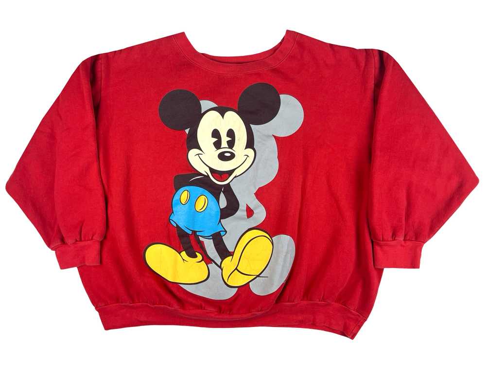 VTG MICKEY MOUSE SHADOW CREWNECK - image 1