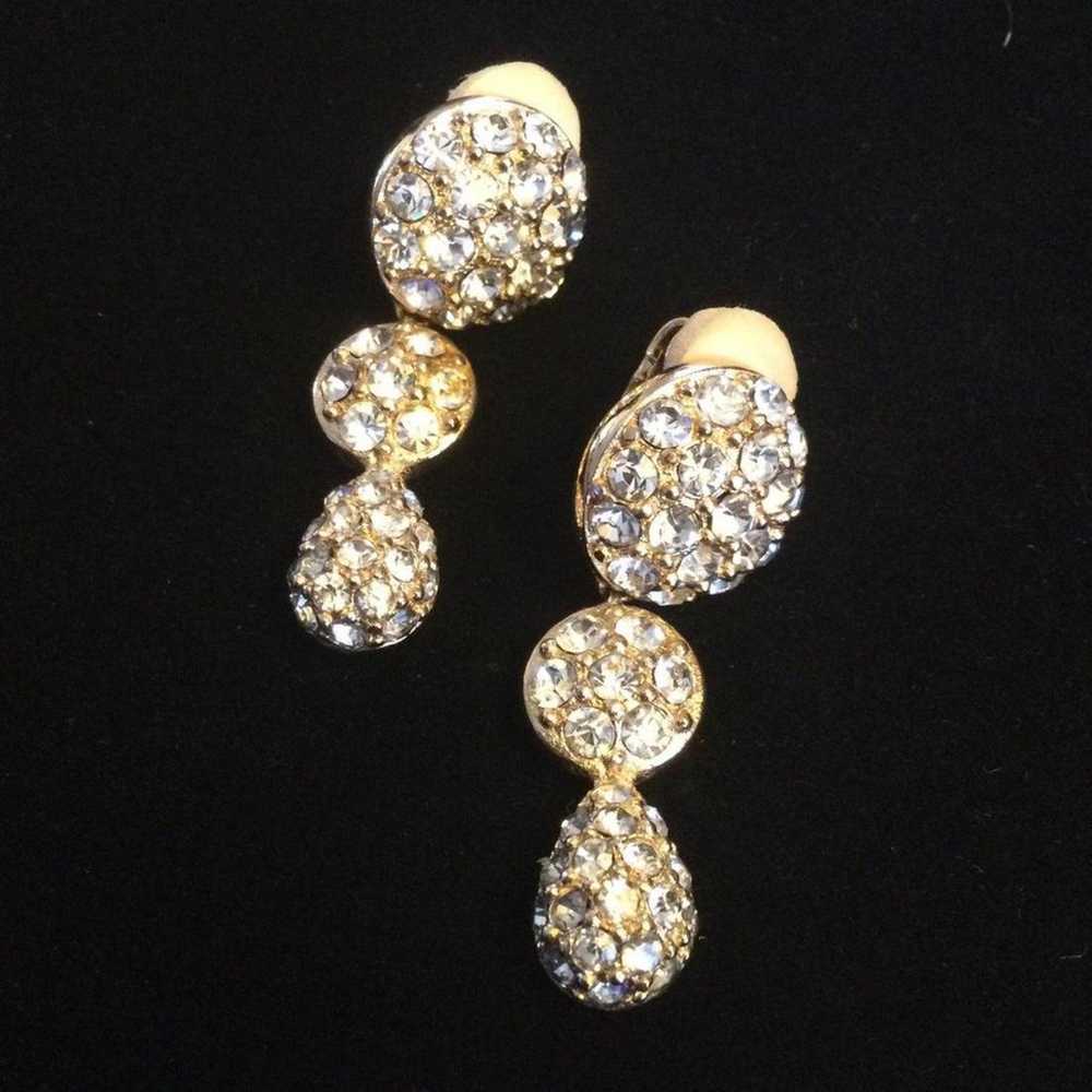 Vintage Christian Dior Clip earrings - image 1