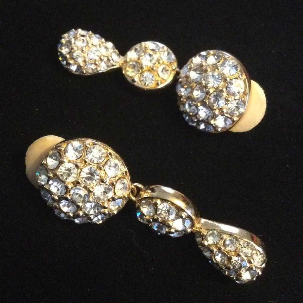 Vintage Christian Dior Clip earrings - image 2