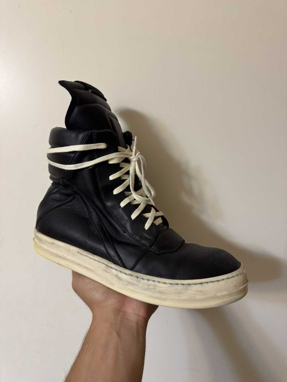 Rick Owens Rick Owen Double black Geobasket - image 1