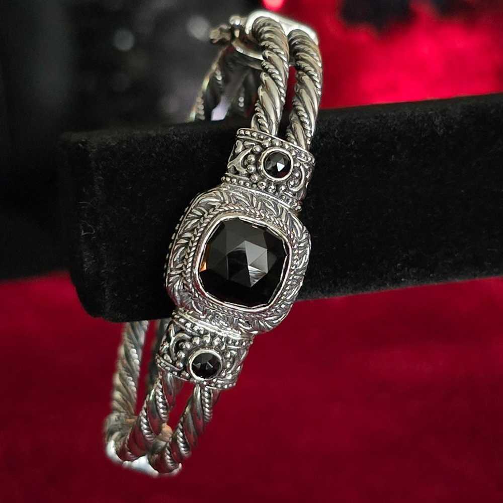 SARDA BLACK SPINEL BRACELET - image 1