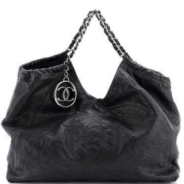 CHANEL Coco Cabas Distressed Caviar Large