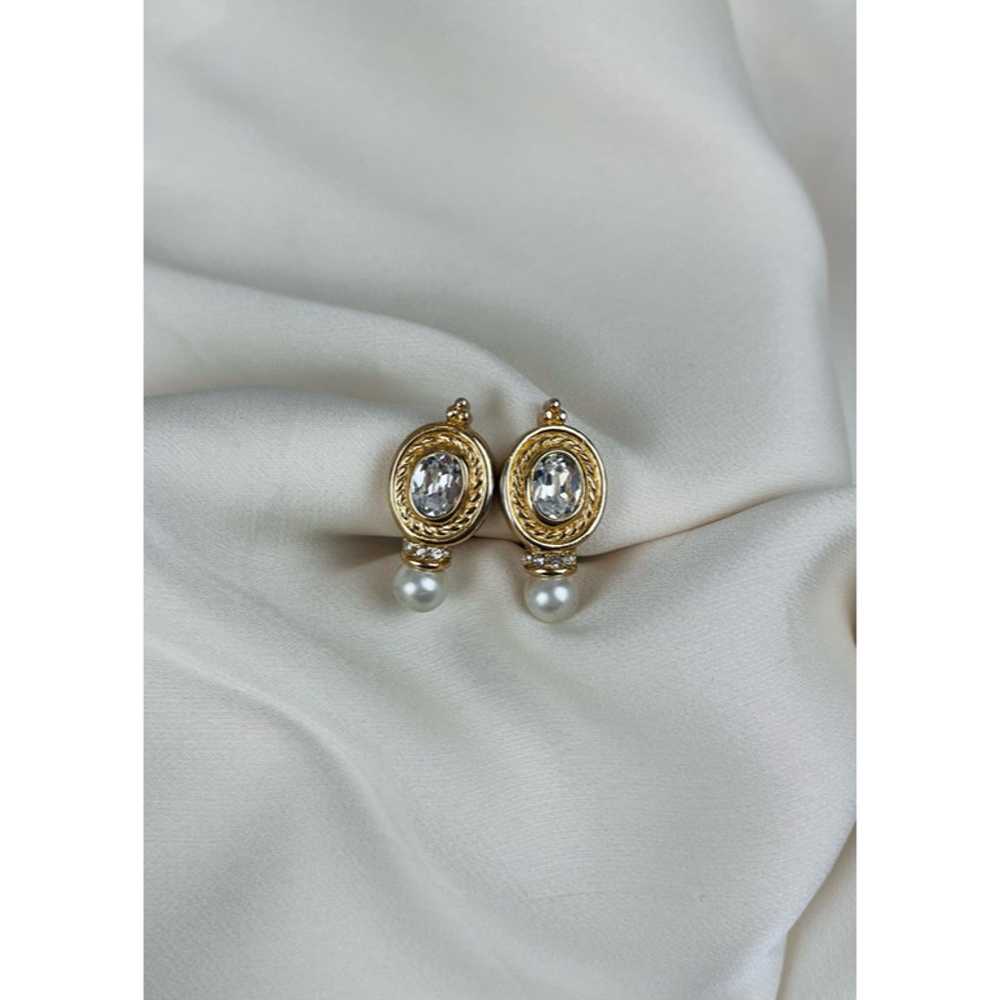 CHRISTIAN DIOR Vintage Clip On Earrings - image 6