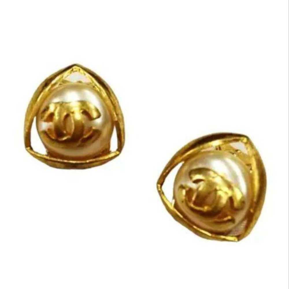 Excellent condition CHANEL earrings vintage rare … - image 4