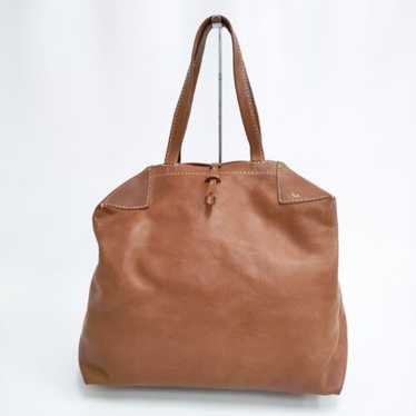 Henry cuir tote bag - Gem