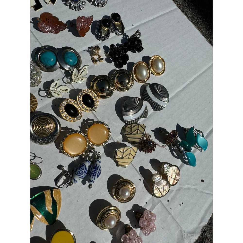 85 pairs of Earrings Lot  - Vintage Earrings - fr… - image 6