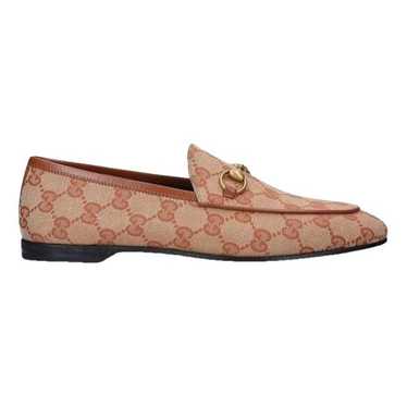 Gucci Jordaan leather flats