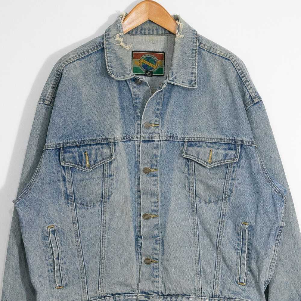 Structure × Vintage Vintage Structure Denim Jacke… - image 2