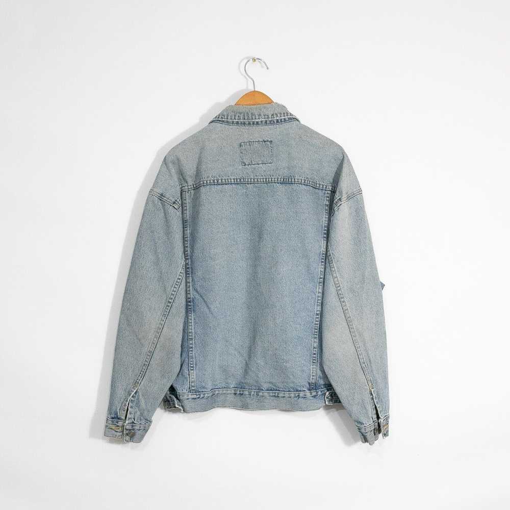 Structure × Vintage Vintage Structure Denim Jacke… - image 7