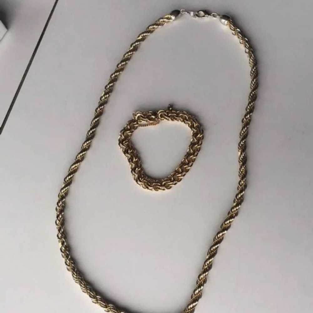 Vintage 12k Gold Bracelet &Regular Necklace! OBO - image 2