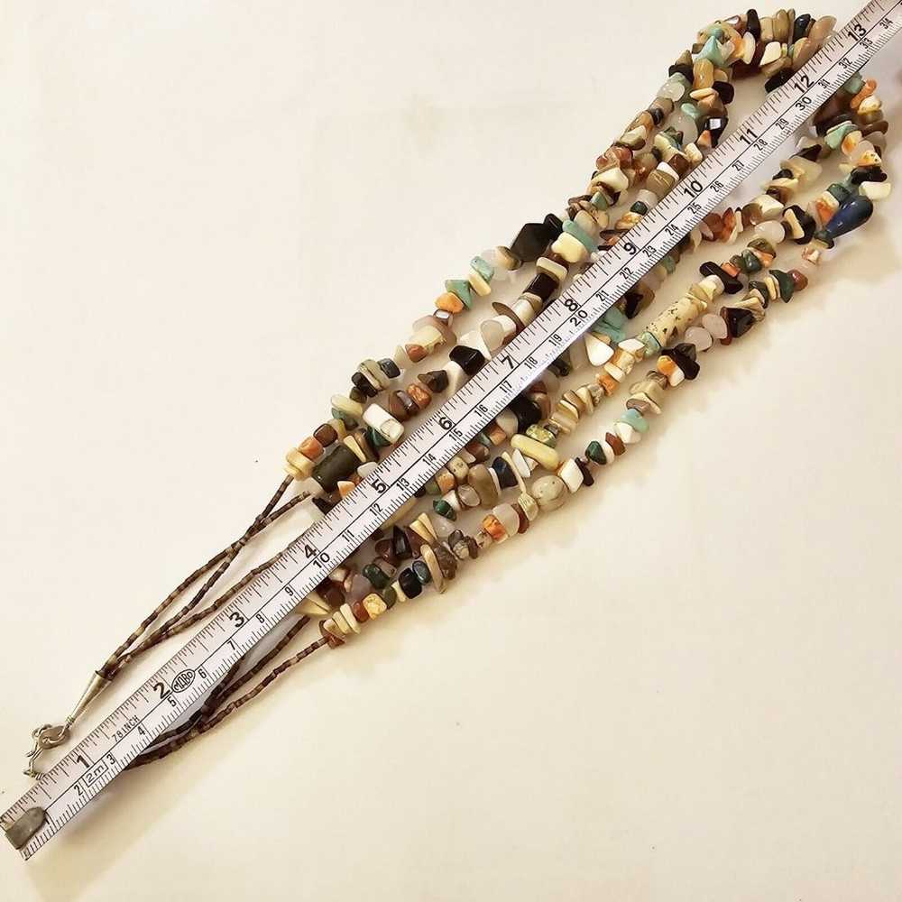 Carolyn Pollack Multi Strand Gemstone 925 Sterlin… - image 7