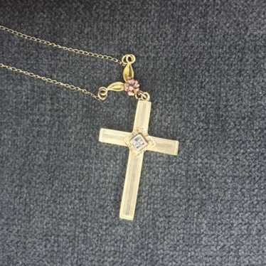 Vintage Gold Cross