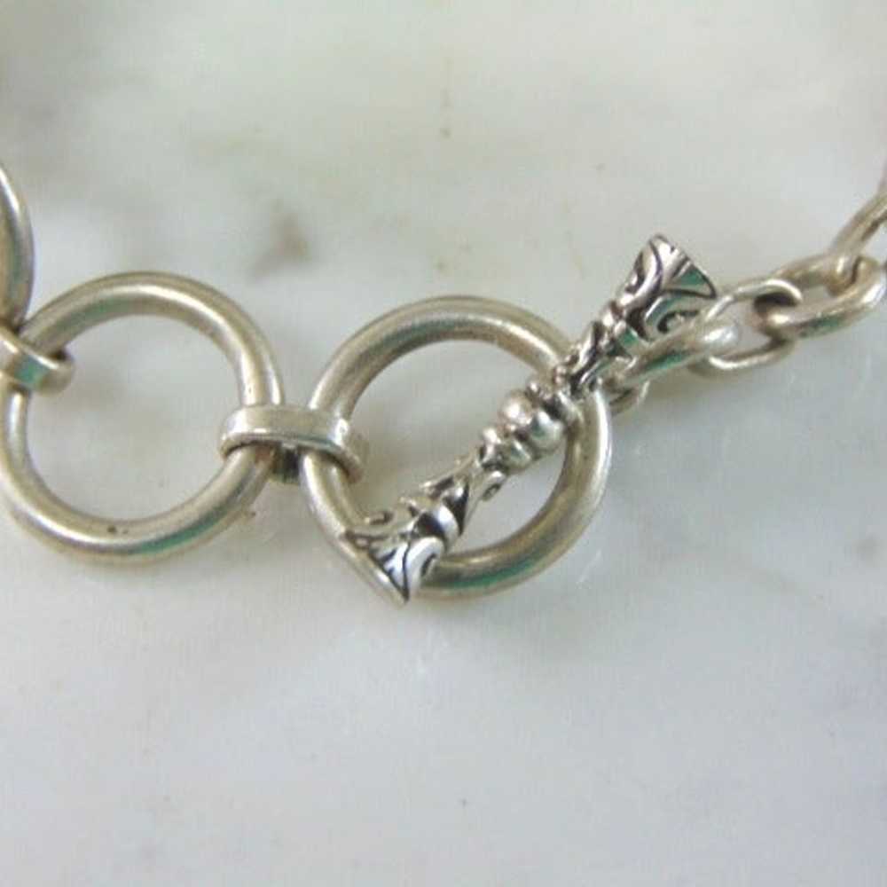 Womens Vintage Estate Sterling Silver Modernist B… - image 3