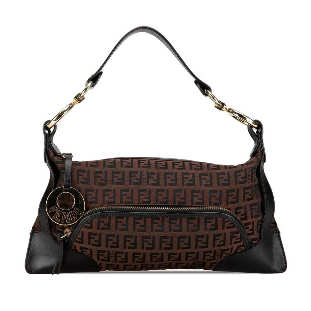 Fendi Pocket leather handbag - image 1