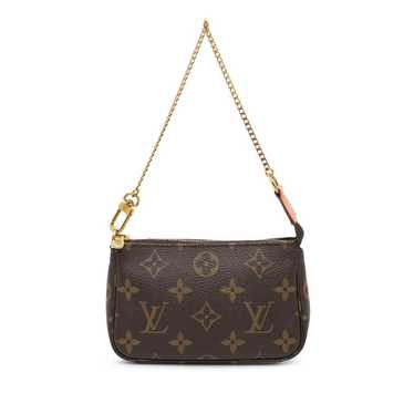 Louis Vuitton Pochette Accessoire cloth handbag