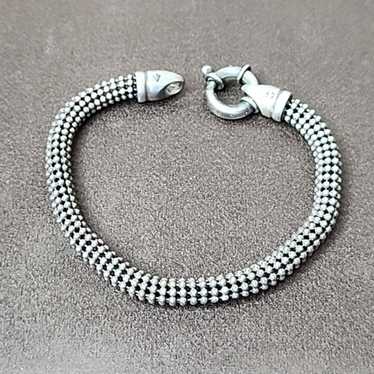 VINTAGE SILPADA 925 STERLING SILVER MESH BEAD POP… - image 1