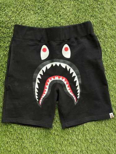 Bape black shark shorts Gem