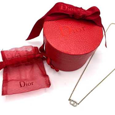 【Like New】Dior Gold Necklace 【With Box】