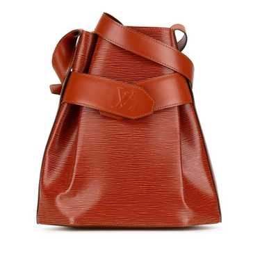 Louis Vuitton Bucket leather bag