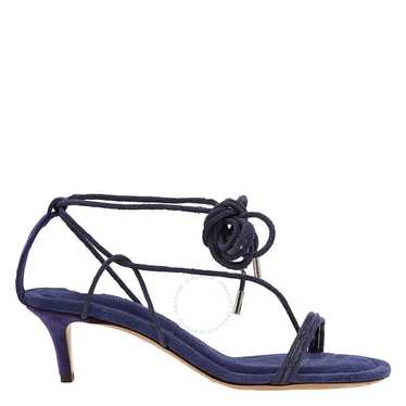 Isabel Marant Ladies Indigo Attua Suede Sandals - image 1