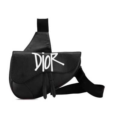 Dior Saddle leather crossbody bag