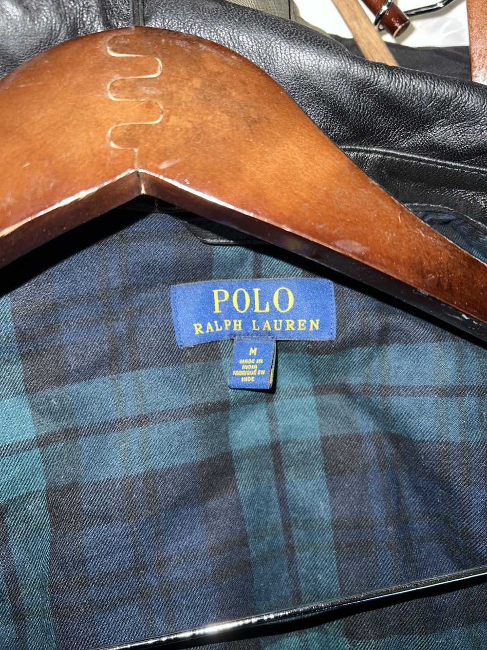 Polo Ralph Lauren $698 RETAIL Lambskin Leather Ja… - image 5