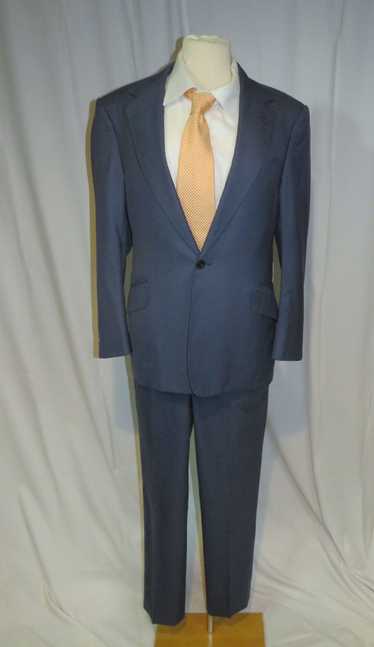 ジャケット・アウター H. HUNTSMAN SONS bespokeShallCollar JKT H Huntsman and Sons Savile Row Bespoke Jacket Navy blue Sz