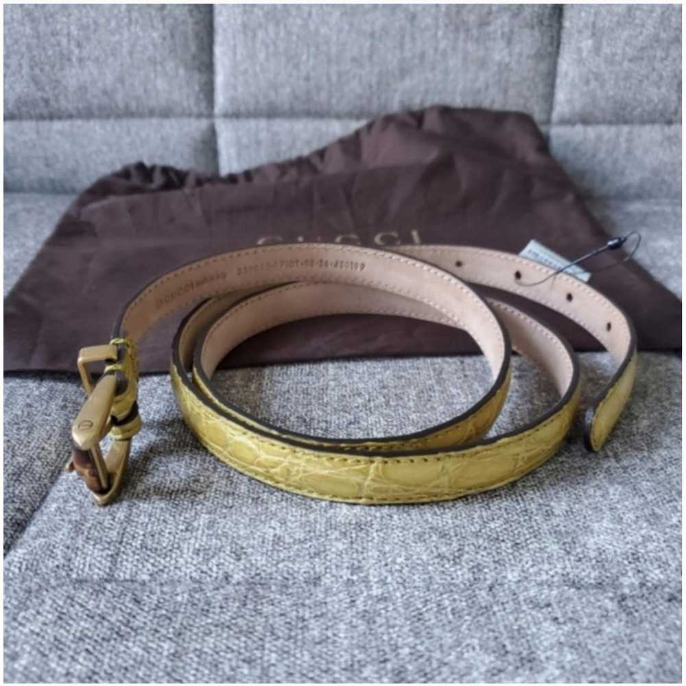 Gucci Leather belt - image 5