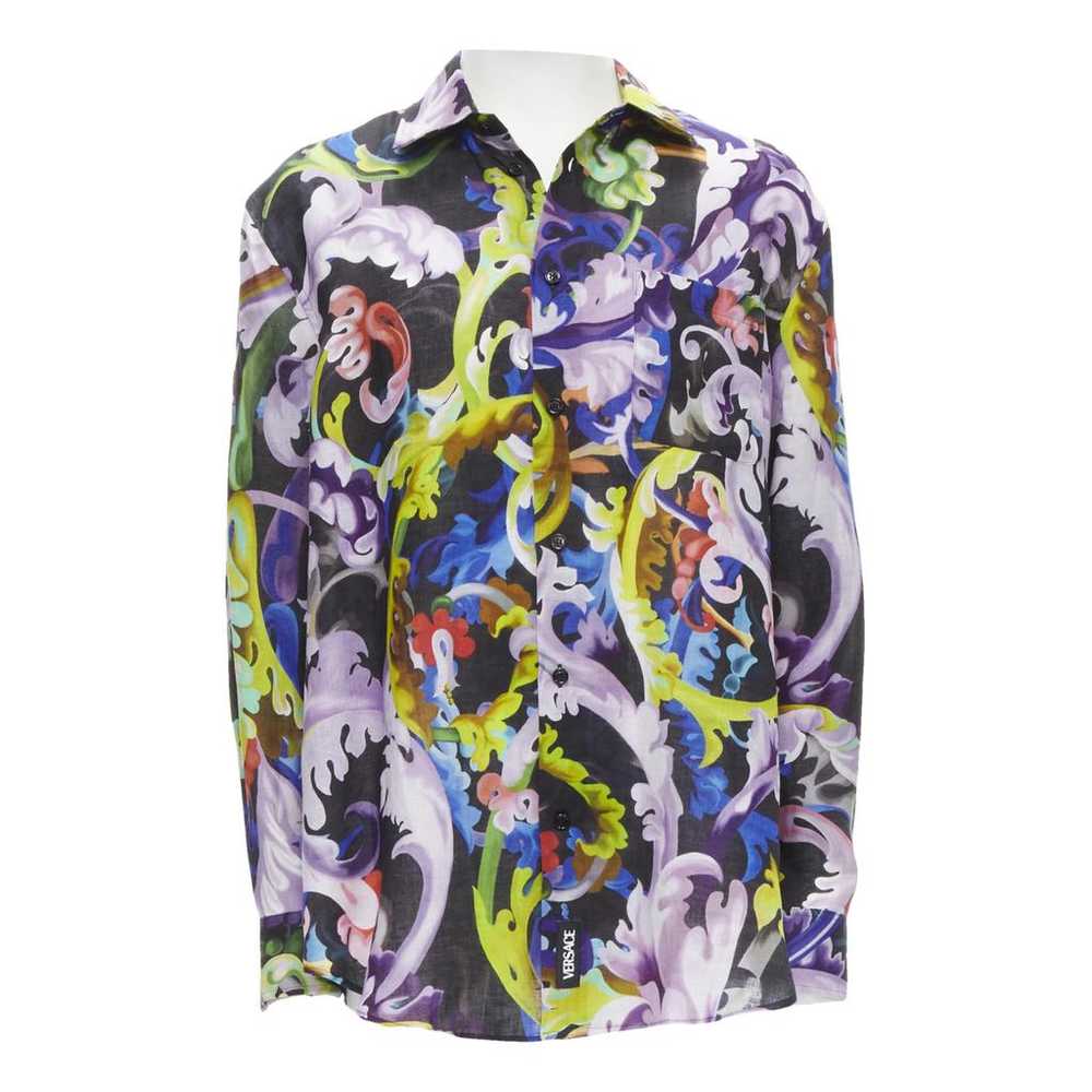 Versace Linen shirt - image 1