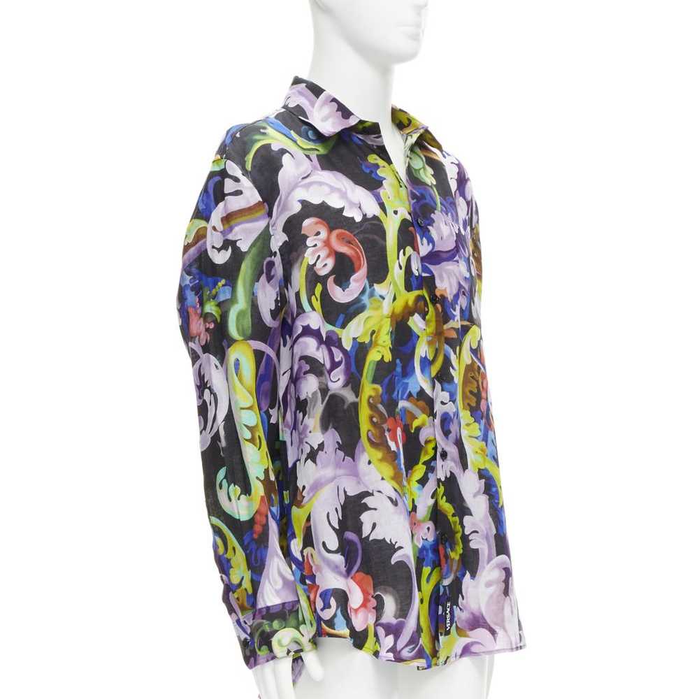 Versace Linen shirt - image 2