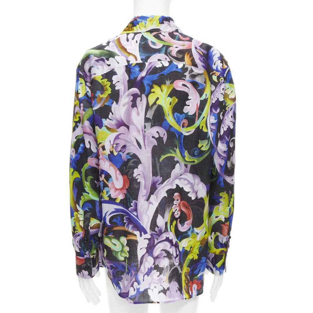 Versace Linen shirt - image 4