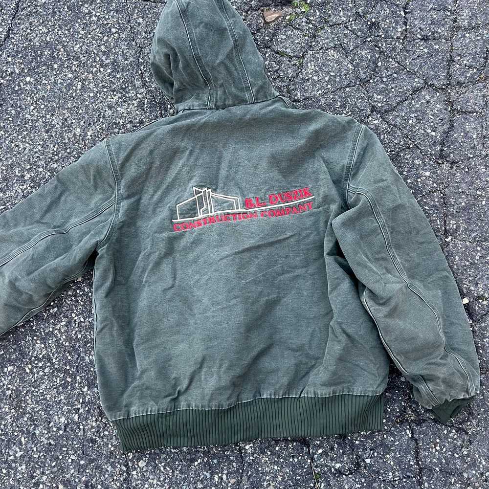 Carhartt × Streetwear × Vintage Vintage green j13… - image 5