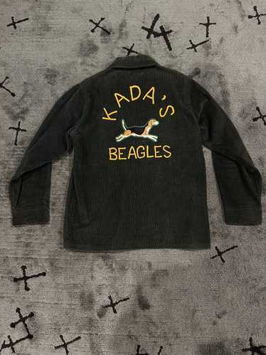 Bode × Vintage RARE 1940’s “Kada’s Beagles” Green 