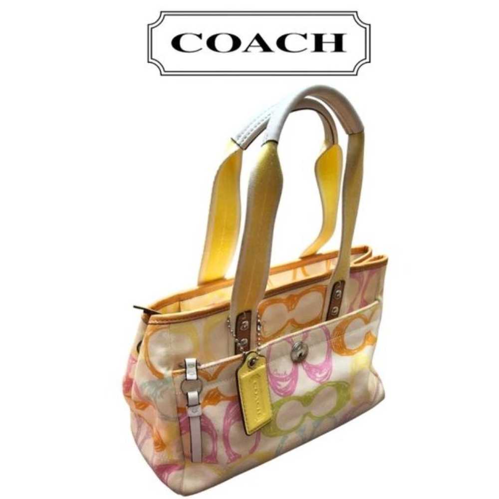 Coach Leather tote - image 5