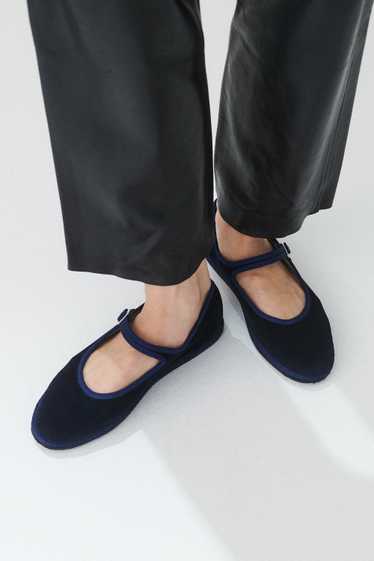 Vibi Venezia Velvet Mary Janes - Blu