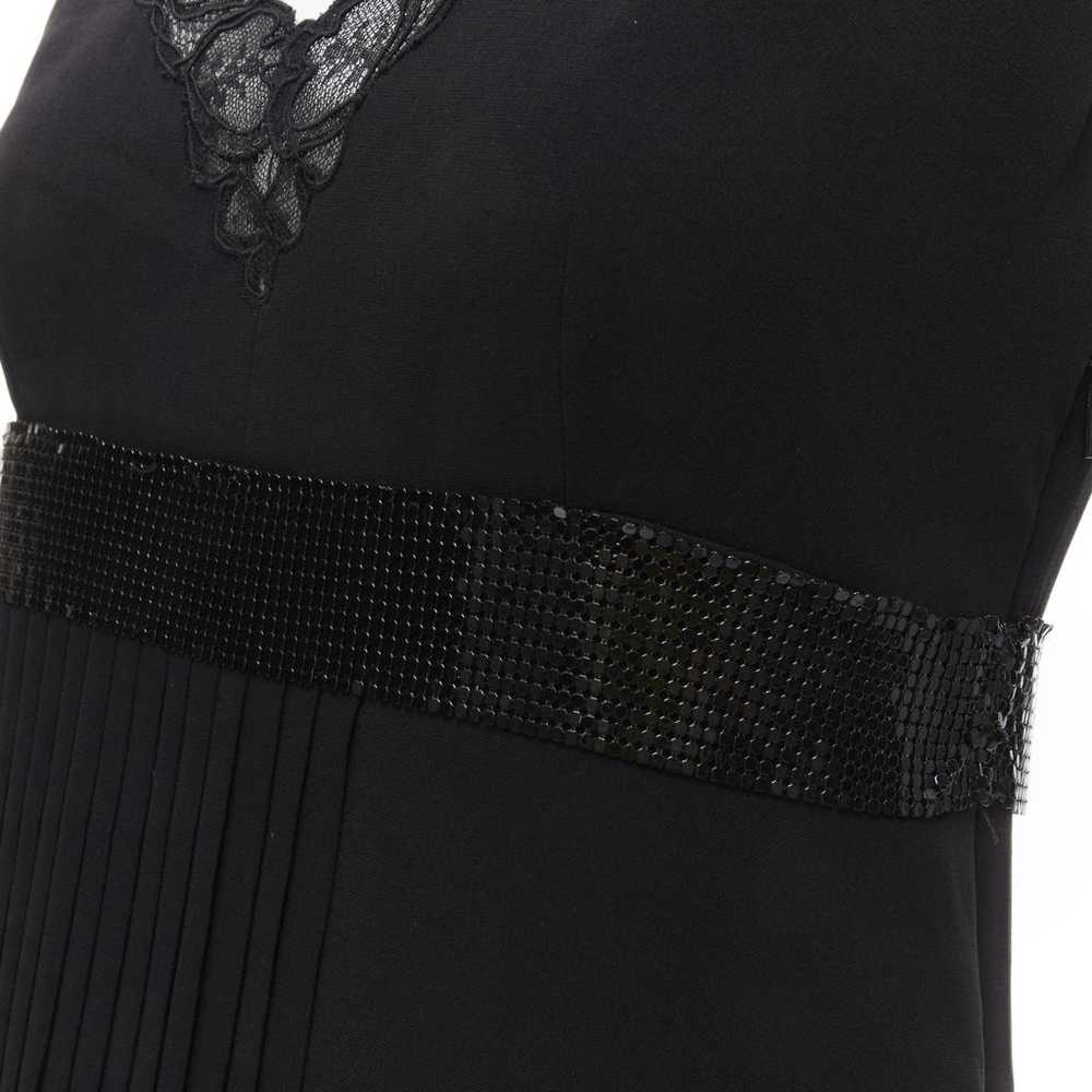 Versace Silk mid-length dress - image 2