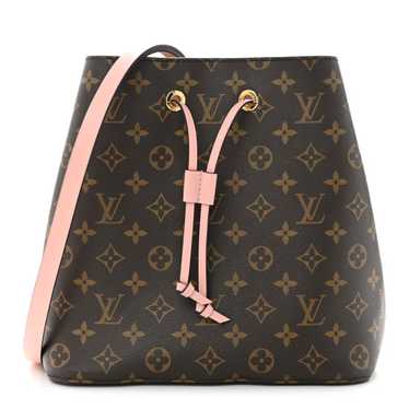 LOUIS VUITTON Monogram Neonoe MM Rose Poudre