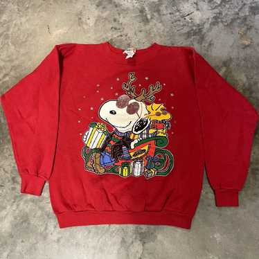 Peanuts Vintage Christmas Snoopy Sweatshirt