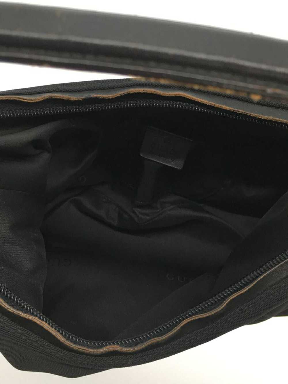 [Japan Used Bag] Used Gucci Handbag/Canvas/Blk/00… - image 6