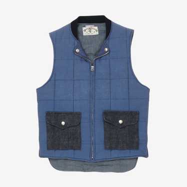 美品 SUGAR CANE COVERT 40s work VEST 40 L SUGAR CANE シュガーケーン ワークベスト SC12795 9oz COTTON