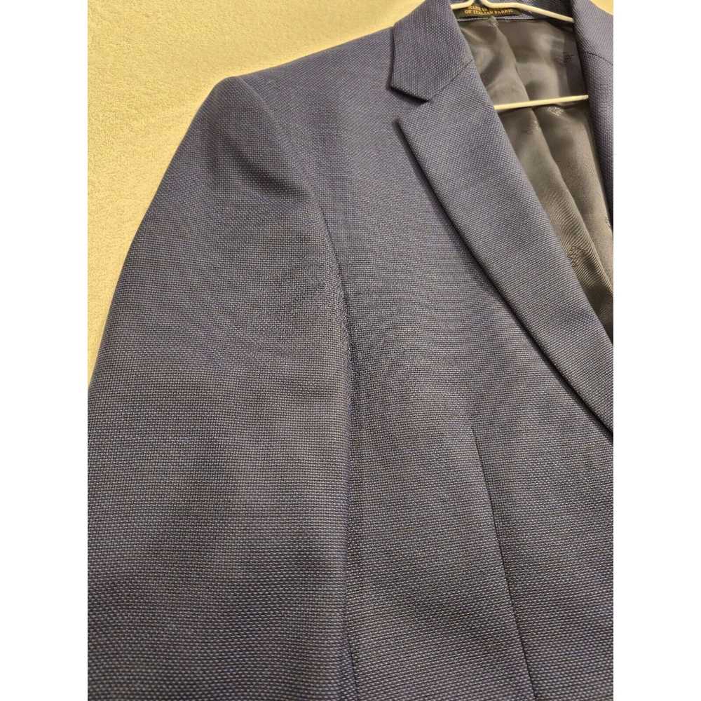 Jos. A. Bank Jos A Bank Blazer Men 41R Blue Wool … - image 11