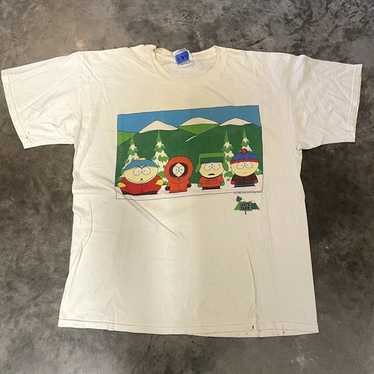 Tシャツ・アパレル 90s South Park Copy Right 1997 Gildan XL 1997 South Park White Graphic T-shirt. Size XL Vintage