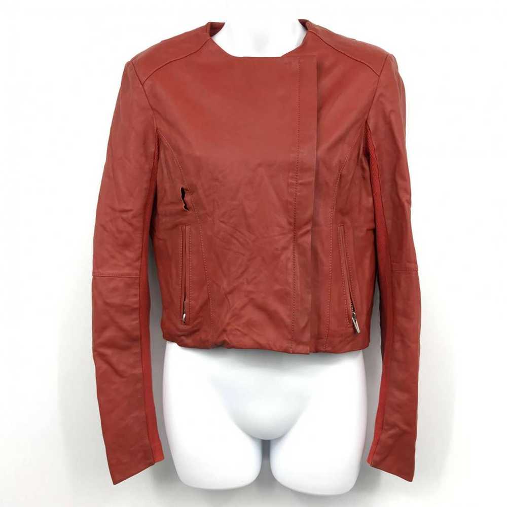 Veda Leather biker jacket - image 4