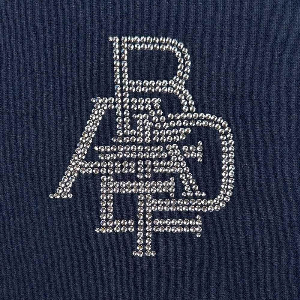 Bape Bape Swarovski Logo Full Zip Up Hoodie - image 2