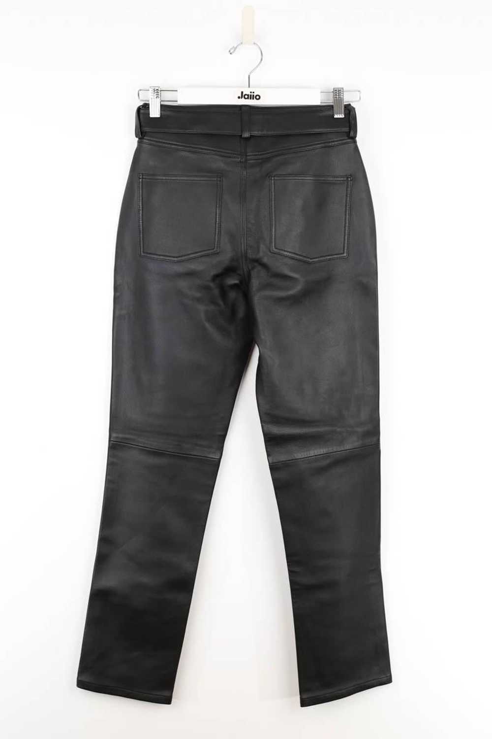 Circular Clothing Pantalon droit en cuir - image 3