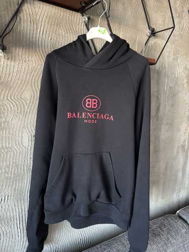 Balenciaga black mode logo hoodie online