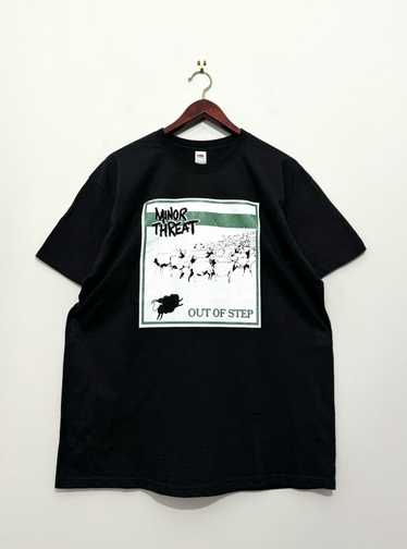 Band Tees × Rap Tees × Vintage Minor Threat Out of